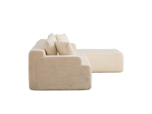 Canapé modulable | canapé de salon, base antidérapante, facile à déplacer, en tissu chenille, format compressé