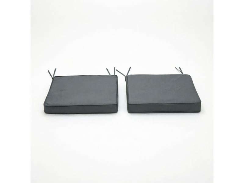 Lot de 2 coussins de chaise extérieur confortables et élégants, sans chaises incluses - Conforama A