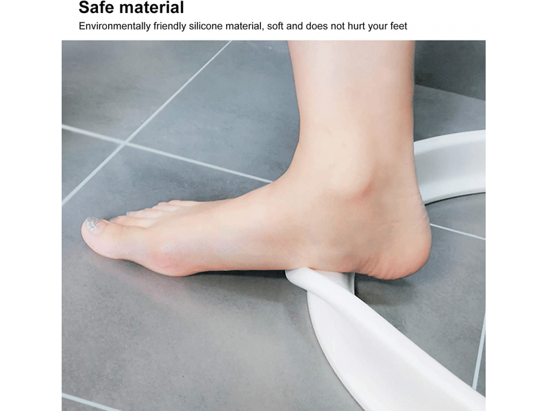  Arrêt de douche de barrage de douche de 2m, seuil sec pliable en silicone résistant à l'humidité, évier de cuisine et de salle de bains  - Conforama D