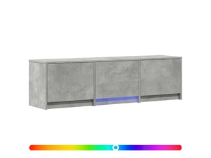 Meuble tv coloris gris 140 cm <strong></strong>  <strong></strong>