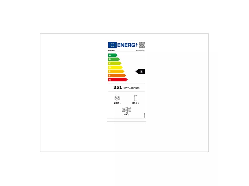 Réfrigérateur multi portes hisense rq760n4ife smartscreen - Conforama R