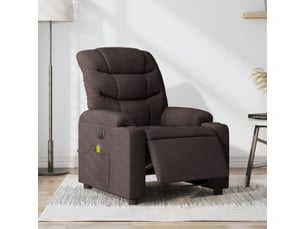 Fauteuil relax électrique <strong></strong> Tissu marron