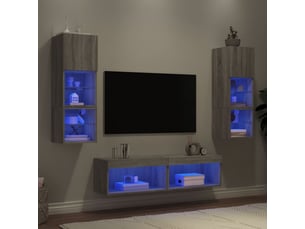 Meuble tv coloris gris  <strong></strong>  <strong></strong>