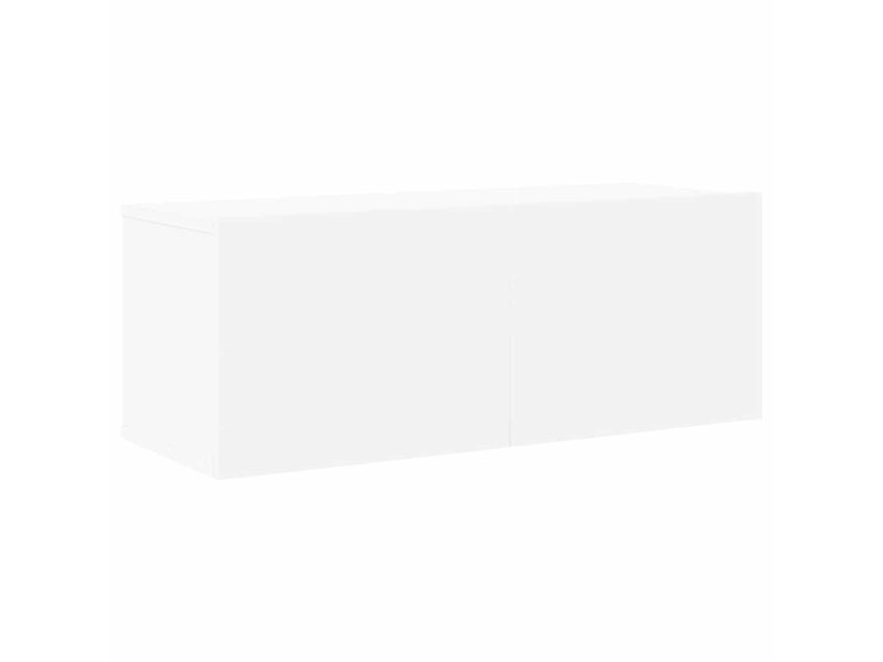  Ensemble de meubles tv - banc tv - meuble de rangement 6 pcs blanc bois d'ingénierie  - Conforama D