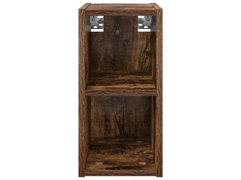 Meuble de rangement cuisine, armoire suspendue chêne fumé 20x29,5x40cm  - Conforama E