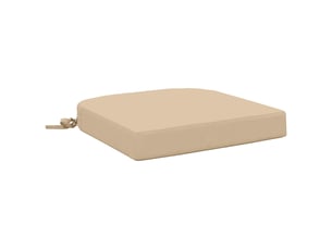 Coussin de siège, coussin d'assise en 1 pièce soest 100 % polyester crème cf55836