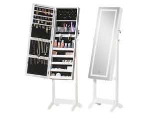 Miroir de salle de bain coloris blanc <strong></strong> <strong></strong> - 46 cm x 46 cm