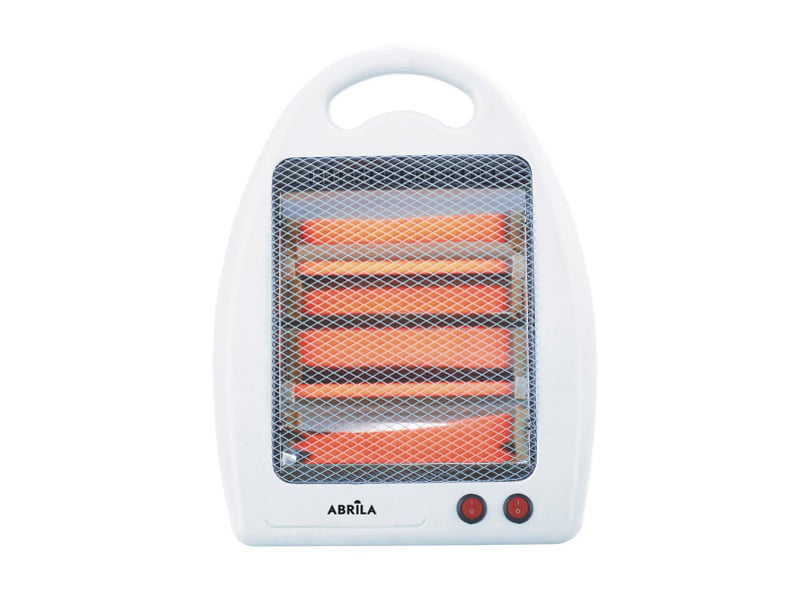  Fabrilamp igneo chauffage radiant à quartz 800 w, 2 puissances, blanc, 39,5 × 30 × 14,5 cm 202430801 - Conforama A