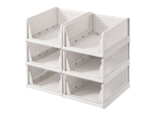 Armoire 43 tiroir(s) <strong>SONGMICS</strong> <strong></strong> coloris blanc largeur 33 cm