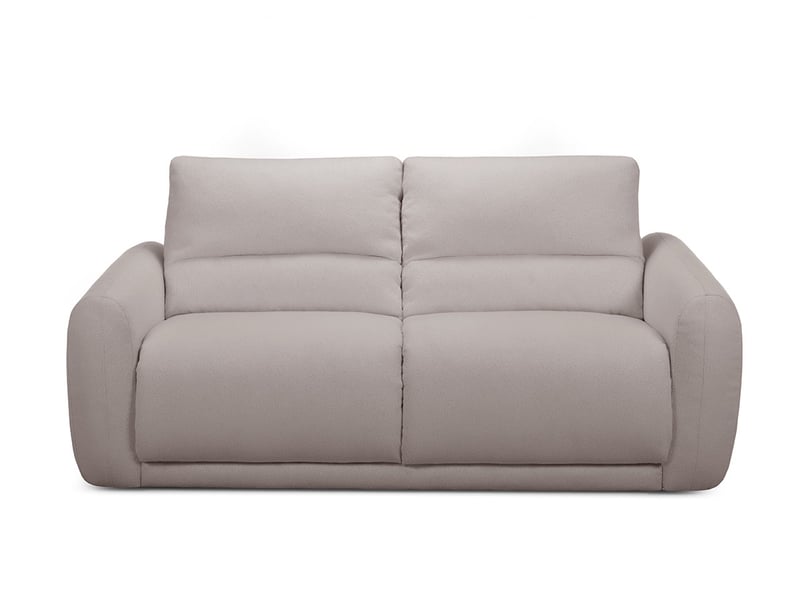  Bobochic canapé droit convertible minorque ouverture express tissu chenille beige 160x200 MINORQUE - Conforama A