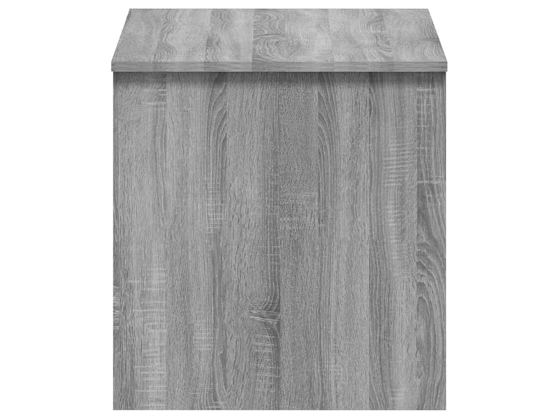  Table basse rectangulaire | table de salon sonoma gris 102x50,5x52,5 cm bois d'ingénierie  - Conforama E