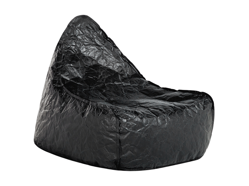  Housse de pouf drop 63 cm 75 cm noir  - Conforama A