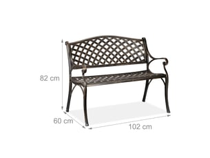 Banc  coloris noir <strong>HELLOSHOP 26</strong> <strong></strong>