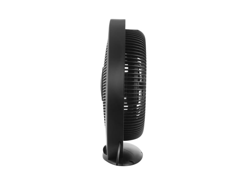  Ventilateur de table fabrilamp puma noir 45 w 3 vitesses minuterie 40 × 39 × 12,5 cm 238271009 - Conforama C