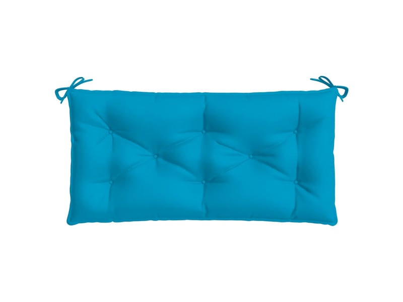  Coussin de banc de jardin, coussin d'assise bleu clair 100x50x7 cm tissu oxford cf52675  - Conforama D