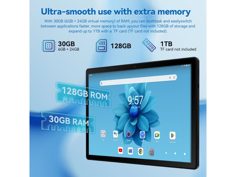 Tablette 11,5 android 15 2k fhd 2000x1200 30 go ram 128 go wi-fi 6 413542_AACMD02518_6_DROPFR - Conforama C