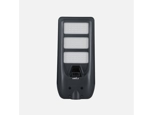 Lampadaire solaire led fabrilamp bazan 200 w 2890 lm 6500 k ip65 gris