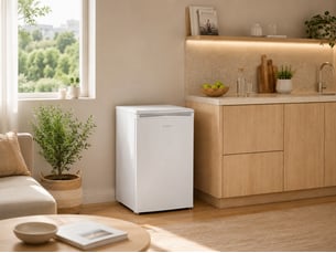 Refrigerateur 1 porte froid Statique <strong>SCHNEIDER</strong> SCTTL131-WD -  largeur 55 cm x hauteur 84.5 cm