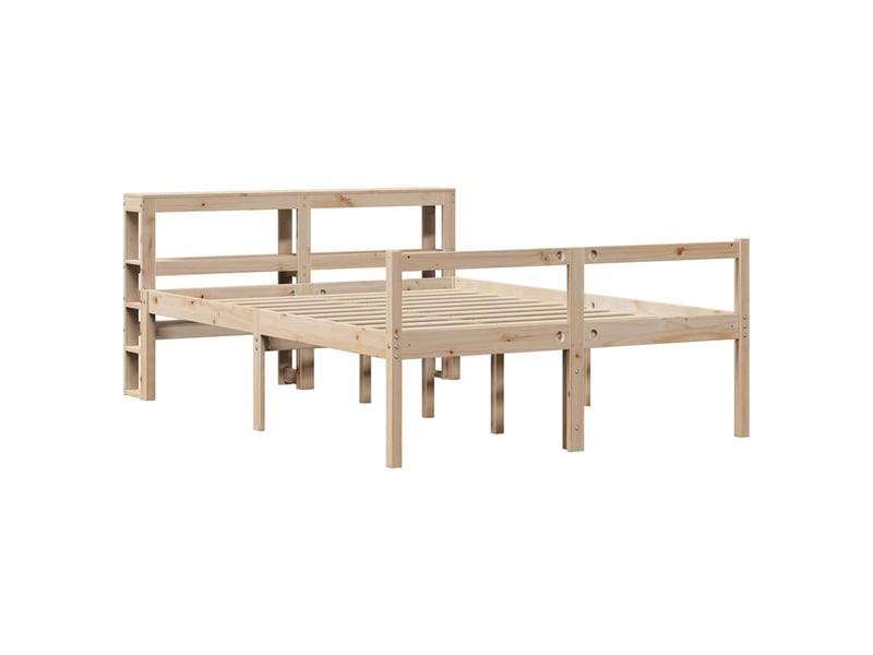  Lit double- lit adulte -  lit pour personne âgée avec tête de lit sans matelas 120x200 cm  - Conforama B