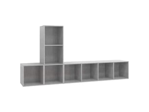 Meuble tv coloris gris 37 cm