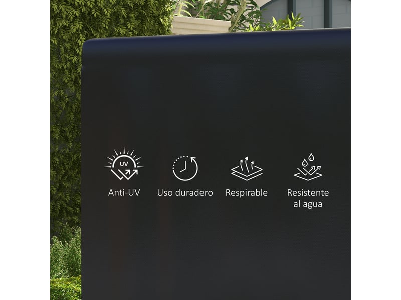 Housse de protection pour balancelle 215 x 155 x 150 cm, polyéthylène 100 gm² imperméable, anti-uv, cordons de serrage, entretien facile  - Conforama D