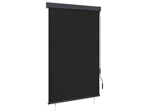 Store enrouleur, store roulant d'extérieur 120 x 250 cm anthracite cf47302