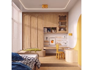 Plafonnier ovio 2 jaune gu10 aluminium moderne 12x24.5x12cm