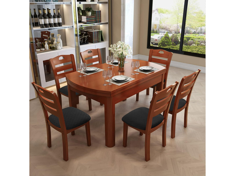 Housses de siège imperméables pour chaises de salle à manger, housse de chaise de salle à manger, housses de chaise de cuisine noir, 4 pièces  - Conforama B