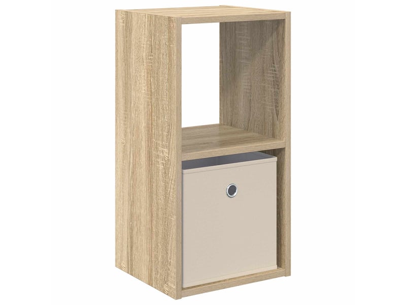  Table de chevet avec tiroir chêne sonoma 30,5 x 27 x 59,5 cm  - Conforama A