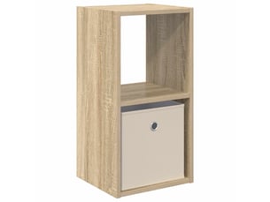 Table de chevet avec tiroir chêne sonoma 30,5 x 27 x 59,5 cm