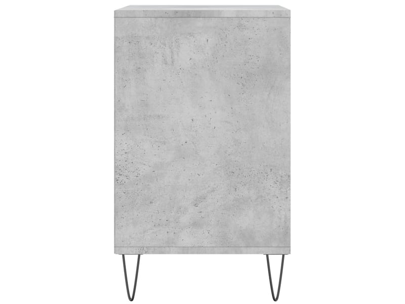  Meuble à chaussure, armoire à chaussures gris béton 102x36x60 cm bois d'ingénierie shl2056  - Conforama E