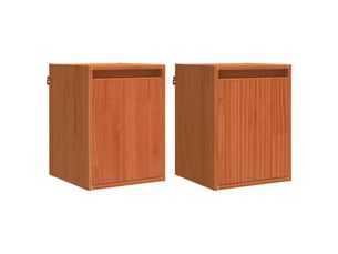 Etagère 30 cm coloris marron  