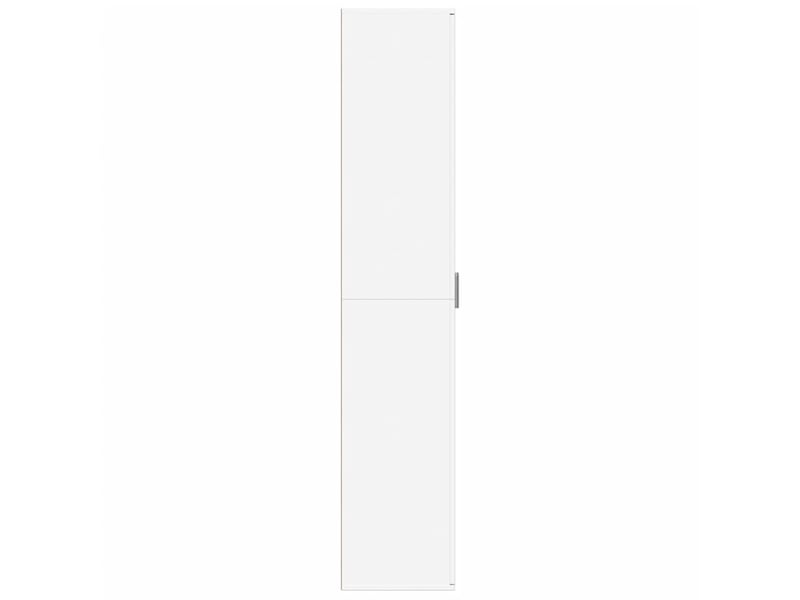  Buffet haut - bahut - meuble de rangement blanc 60x35x180 cm bois d’ingénierie  - Conforama D