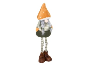 Gnome de noël sopi télescopique h. 83 cm