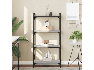 Bibliotheque coloris  gris  <strong></strong> <strong></strong> - 60 cm x 120 cm