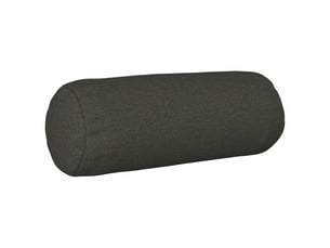 Lot de 6 housses de coussin heerlen gris foncé ø 15 x 40 cm tissu cf49643