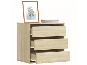 Commode 1 tiroir(s)    <strong></strong> <strong></strong> coloris beige largeur 60 cm
