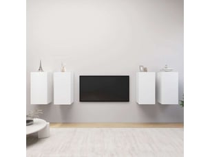 Meuble tv coloris blanc  <strong></strong>  <strong></strong>