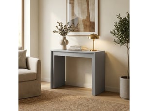 Console extensible 0 tiroir(s) coloris gris <strong>AHD AMAZING HOME DESIGN</strong> <strong></strong>