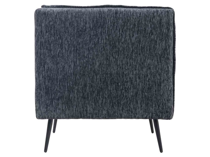  Fauteuil en tissu gris 71,5x73x82 cm h  - Conforama E