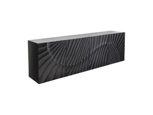 Buffet 4 porte(s)   MEUBLORAMA  - 177 cm coloris noir 
