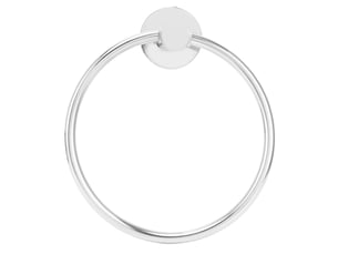 Bague de serviette en acier inoxydable, rustproof retro bague de serviette à main