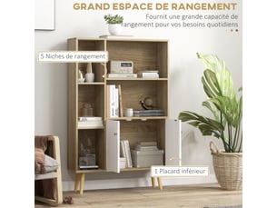 Etagère 80 cm coloris naturel  