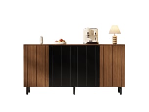 Buffet 4 porte(s)    BrimViber - 160 cm coloris marron 