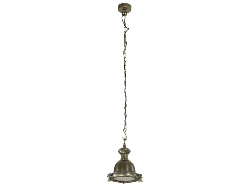  Lampe suspendue, suspension luminaire 25x25x139 cm aluminium  - Conforama D
