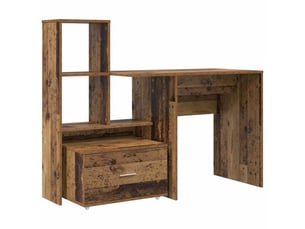 Bureau   131.5 cm coloris bois foncé