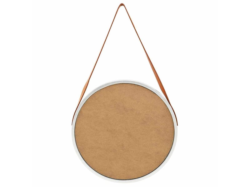  Miroir mural avec sangle 50 cm argenté cf62827  - Conforama E