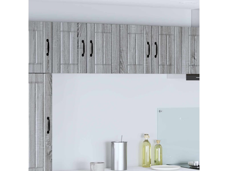  Meuble mural de cuisine, armoire de cuisine sonoma gris 60x31x40cm  - Conforama B