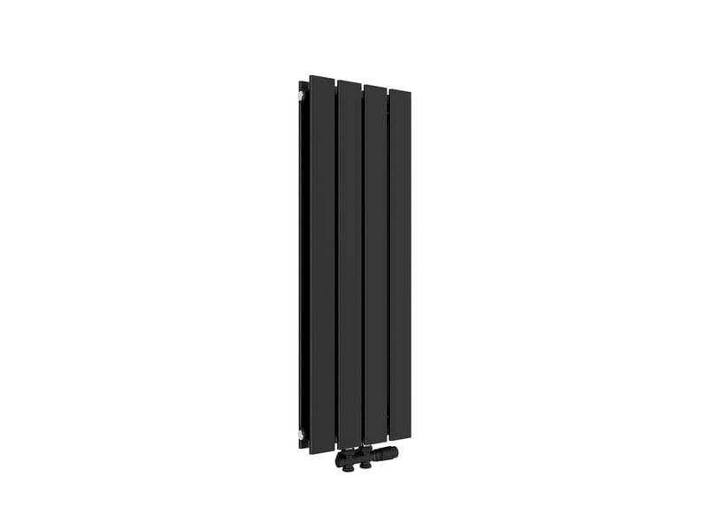  Emke radiateur eau chaude en acier tube plat radiateur mural noir 90x30cm 559w double couche  - Conforama A