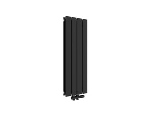 Emke radiateur eau chaude en acier tube plat radiateur mural noir 90x30cm 559w double couche